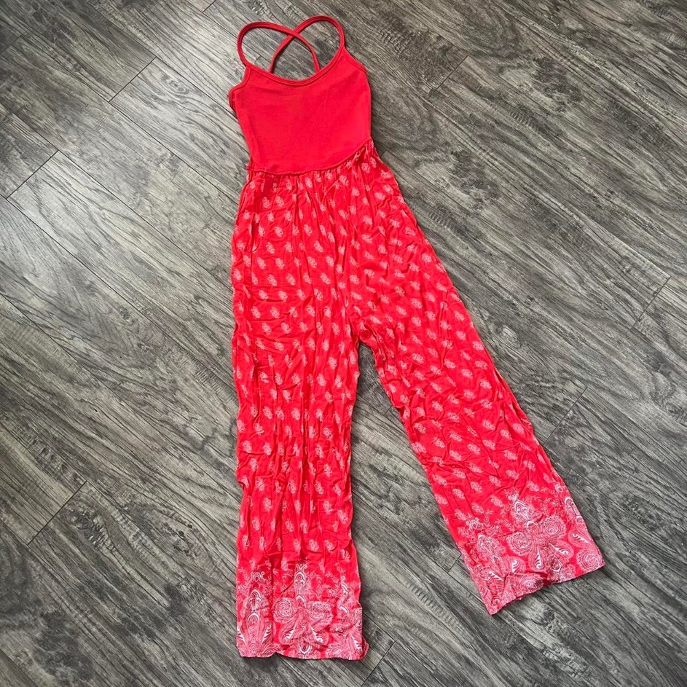 Salmon Jumpsuit